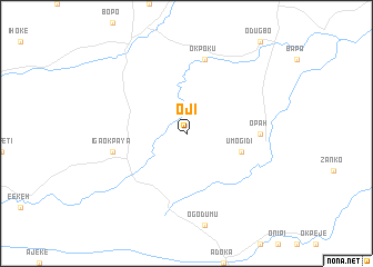 map of Oji