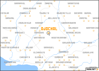 map of Ojochal