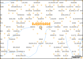 map of Ojo Onidade