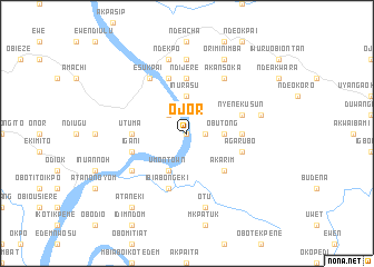 map of Ojor