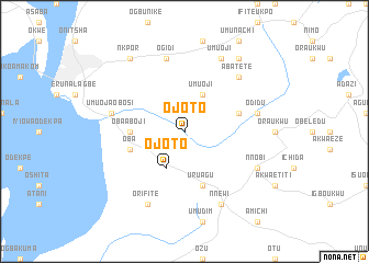 map of Ojoto