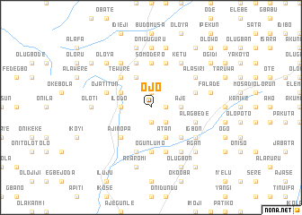 map of Ojo