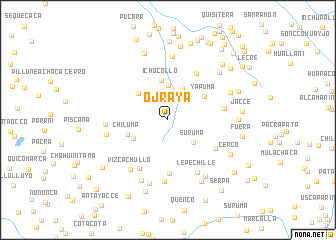 map of Ojraya