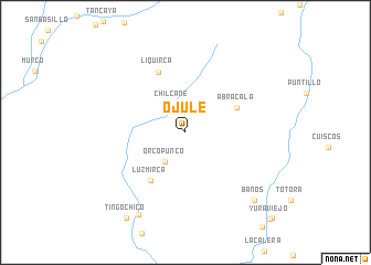 map of Ojule