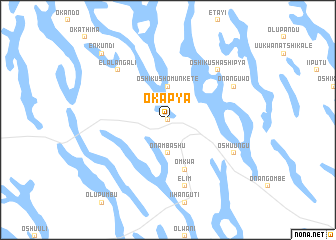 map of Okapya