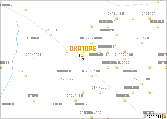 map of Okatope