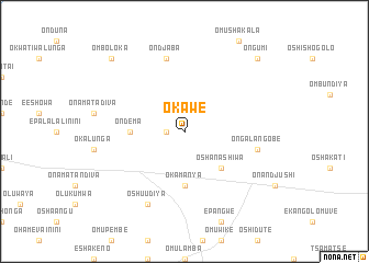 map of Okawe