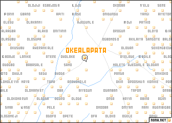 map of Oke Alapata