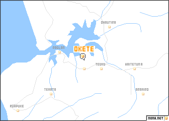 map of Okete