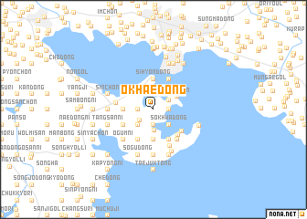map of Ŏkhae-dong