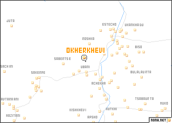 map of Okherkhevi