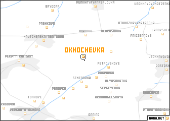 map of Okhochevka