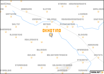 map of Okhotino