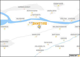 map of Okhotino