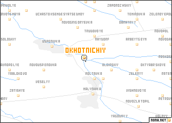 map of Okhotnichiy