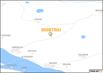 map of Okhotniki