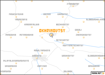 map of Okhrimovtsy