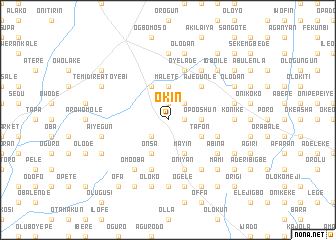 map of Okin