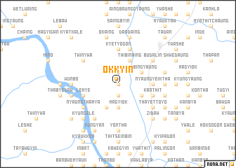 map of Okkyin