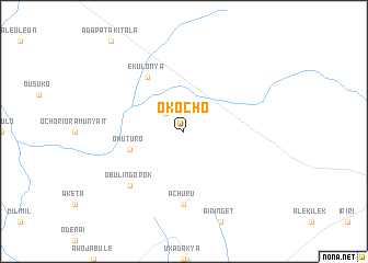 map of Okocho