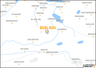 map of Okol\