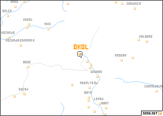 map of Okol