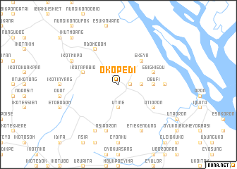 map of Okopedi