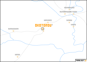map of Okotorou