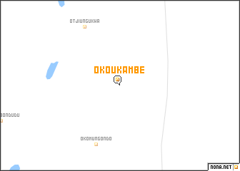 map of Okoukambe