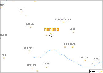 map of Okouna