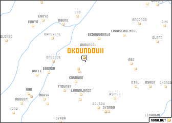 map of Okoundou II