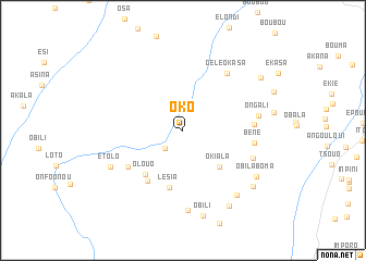 map of Oko