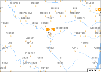 map of Ôkpo