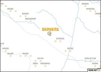 map of Okpweng