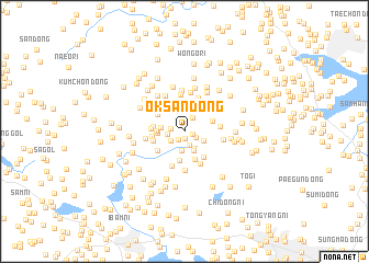 map of Oksan-dong