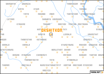 map of Okshitkon