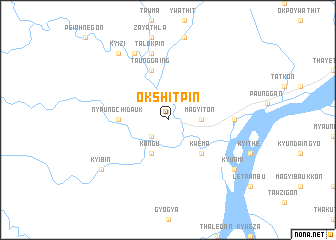 map of Okshitpin