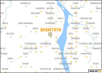map of Okshitpya