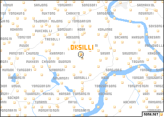 map of Oksil-li