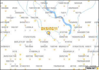 map of Oksingyi