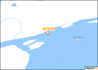 map of Oksino