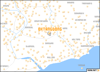map of Oktang-dong