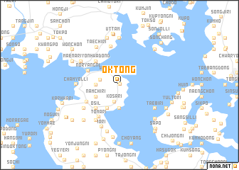map of Ok-tong