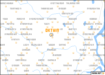 map of Oktwin