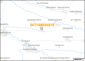 map of Oktyabrʼskoye