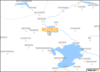 map of Okunevo