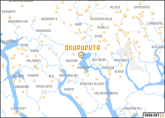 map of Okupuruta
