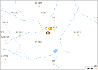 map of Oku