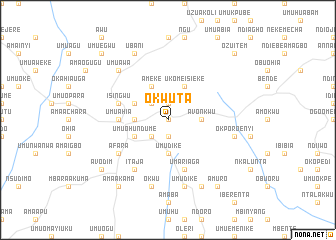 map of Okwuta