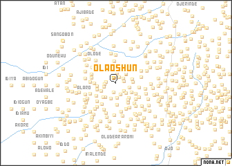 map of Olaoshun